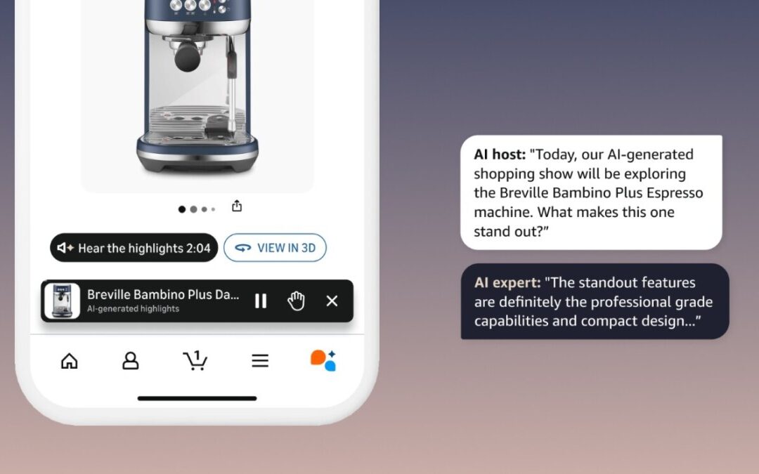 Amazon wprowadza AI-powered audio Q&A na stronach produktów