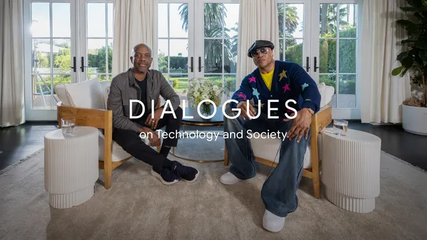 James Manyika rozmawia o sztucznej inteligencji i kreatywności z LL COOL J