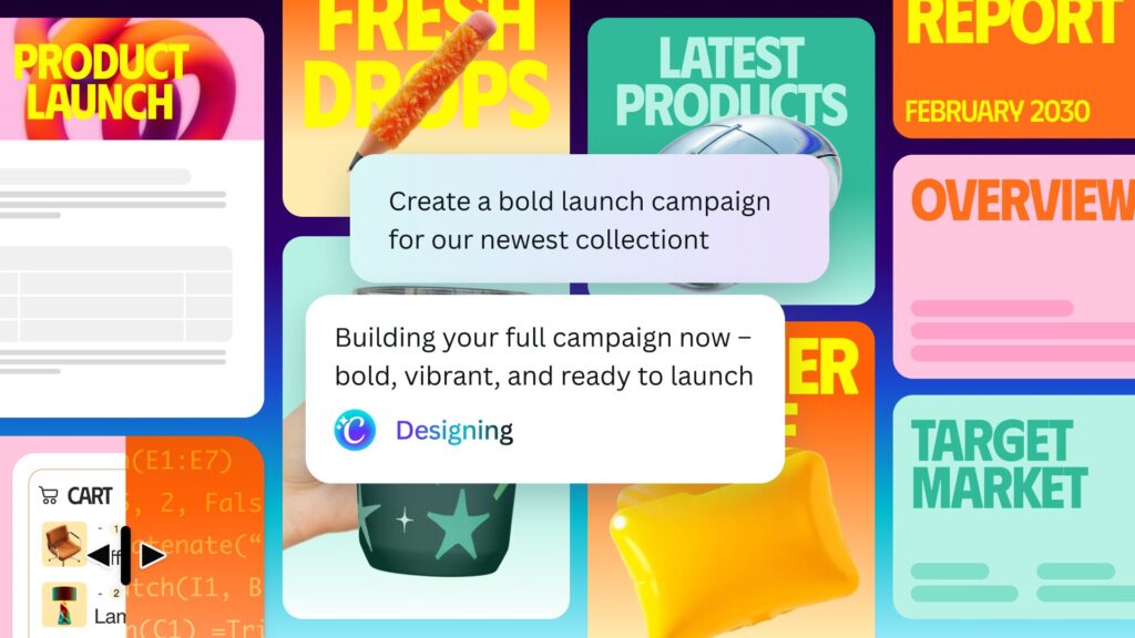 Canva uruchamia AI 2.0 z narzędziami do projektowania sterowanymi promptami