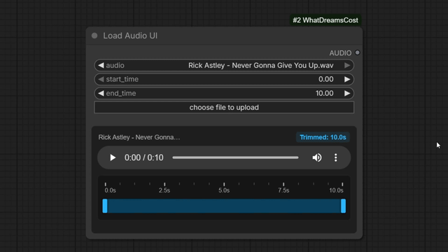 Load Audio UI – ulepszony node do ładowania i trymowania audio