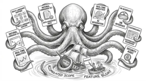Rozszerzający się zakres projektu: Problem Scope Creep w pracach z AI