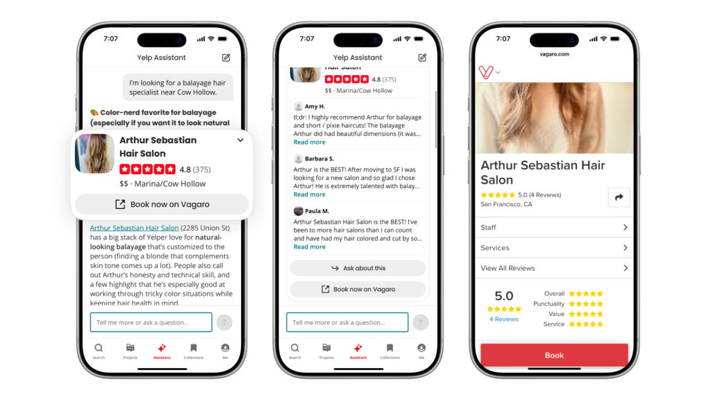 Yelp modernizuje swojego chatbota AI. Aplikacja staje się cyfrowym concierge’em