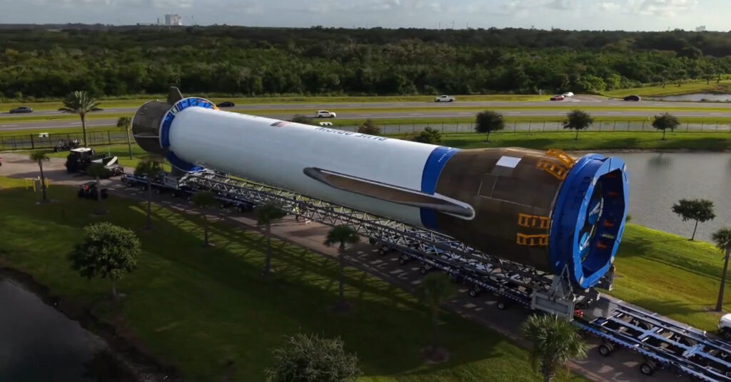 Blue Origin osiąga przełom. Rakieta New Glenn ląduje jak Falcon 9