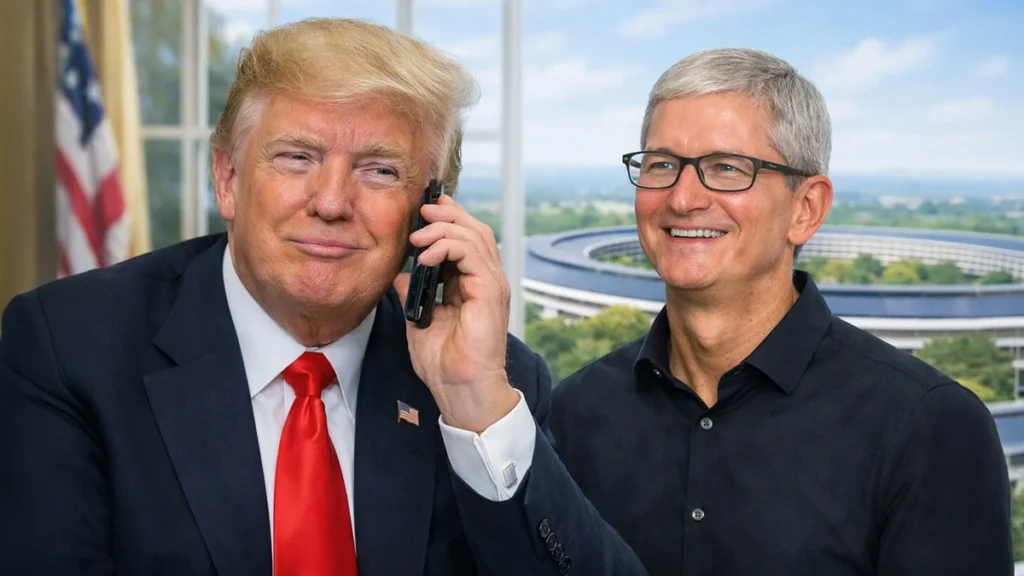 Trump komentuje liderów Apple’a. Jobsa chwalił, Cooka nazwał agresywnym