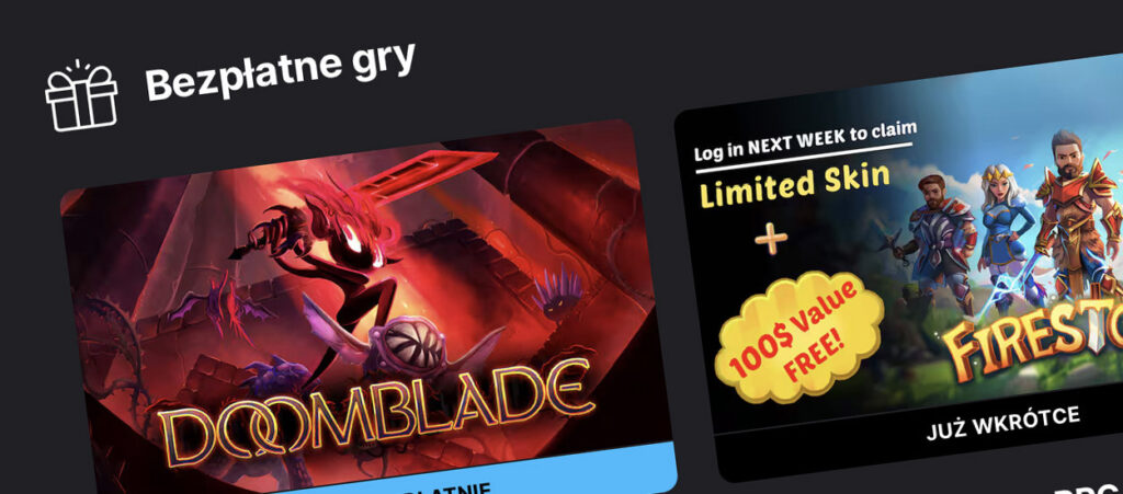 Epic Games Store kontynuuje rozdawnictwo darmowych gier dla graczy