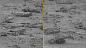 Łazik Curiosity odkrył niezwykłe formacje skalne na Marsie