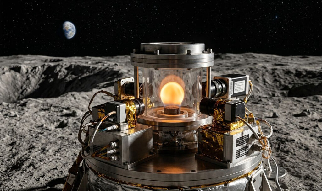 NASA planuje eksperymenty z ogniem na Księżycu dla bezpieczeństwa misji