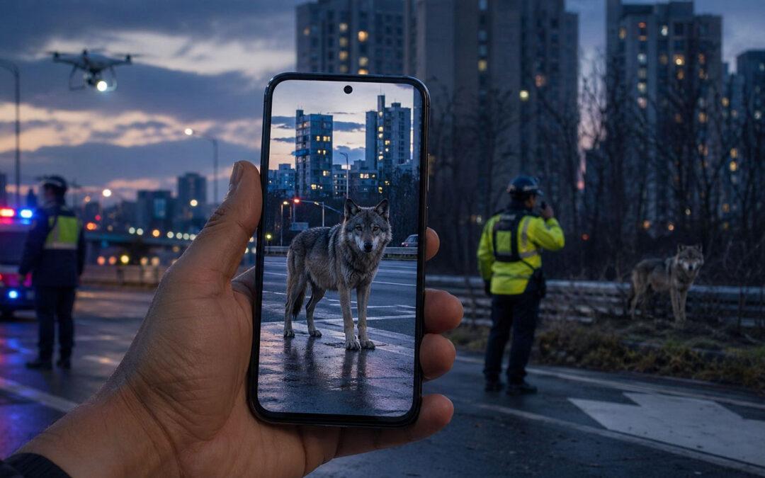 Mężczyzna grozi 5 lat więzienia za wygenerowaną AI grafikę wilka