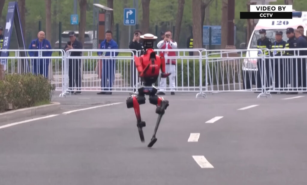 Robot ustanowił nowy rekord w półmaratonie