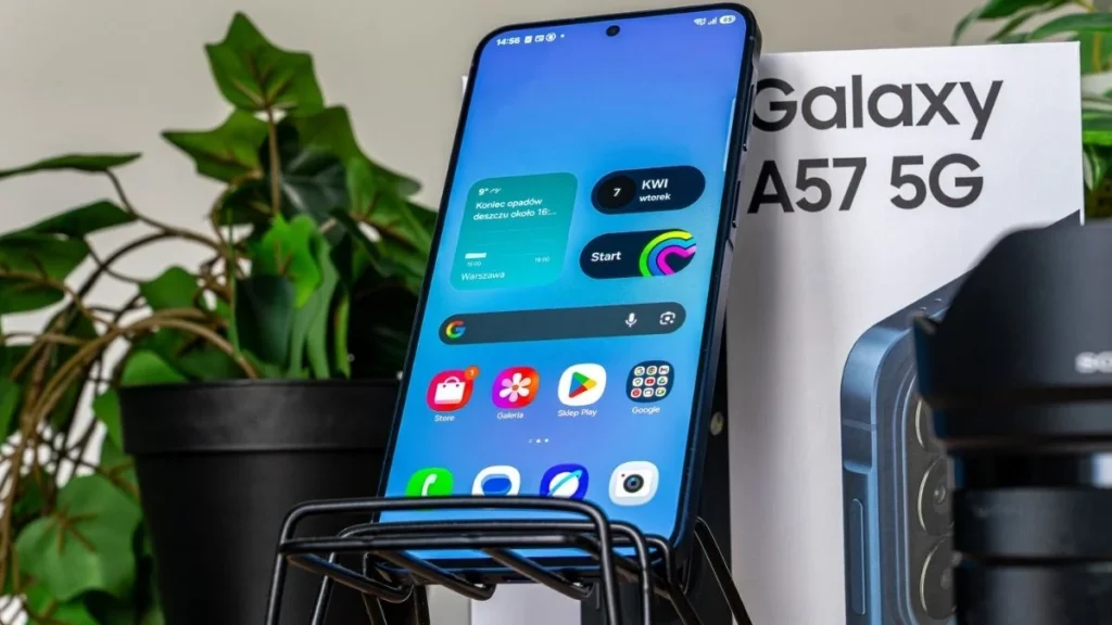Galaxy A57 – flagowy design w przystępnej cenie
