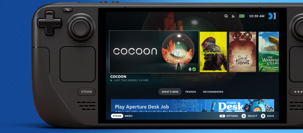 Valve wprowadza nowe narzędzia dla deweloperów Steam Decka