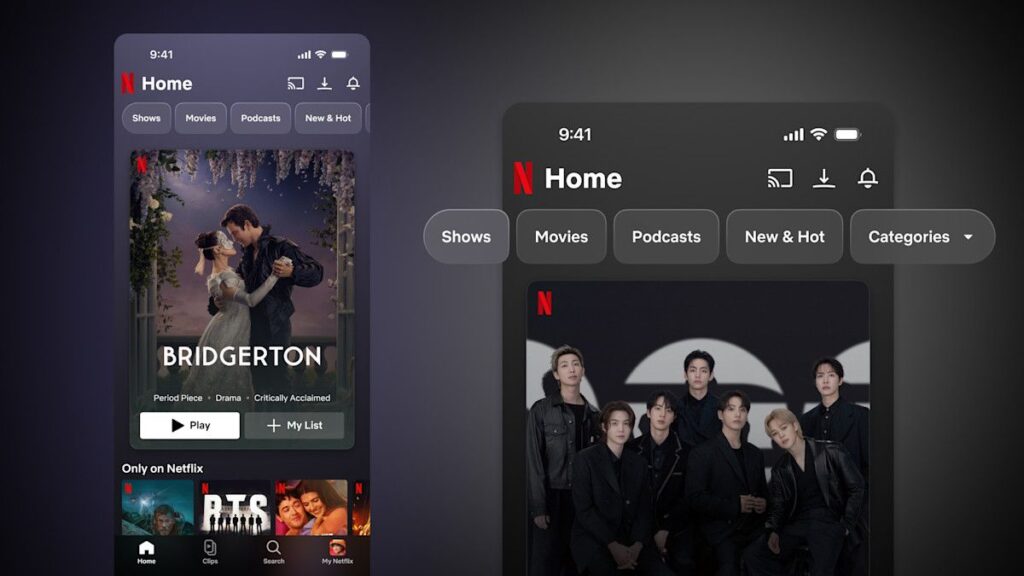 Netflix zmienia aplikację na iPhone’a. Pojawił się pionowy format wideo