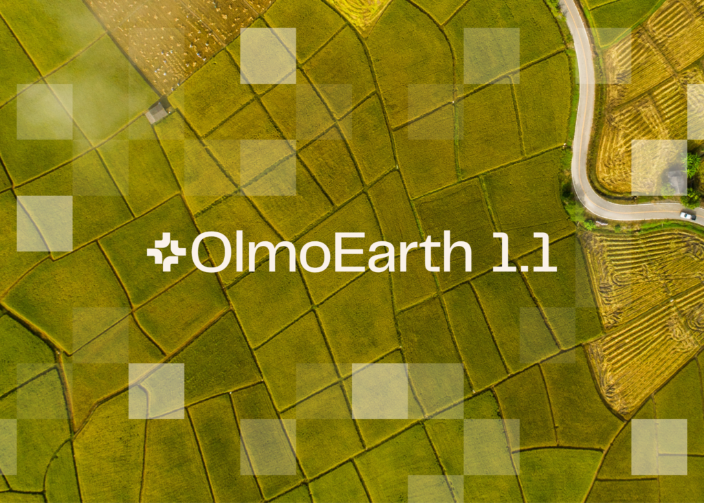 OlmoEarth v1.1: Bardziej wydajna rodzina modeli AI