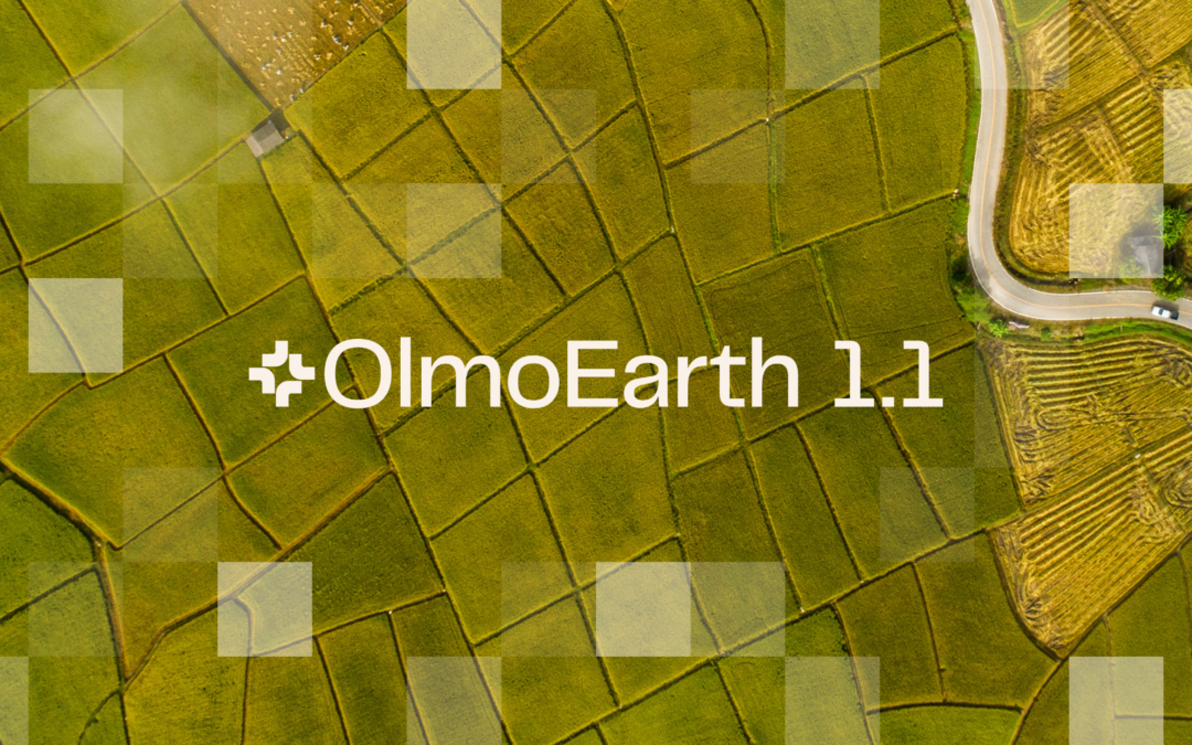 OlmoEarth v1.1: Bardziej wydajna rodzina modeli AI