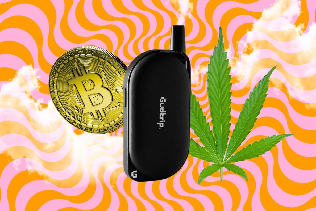 Vaporizator weed za Bitcoin – dziennikarz śledzi absurdalny gadżet tech