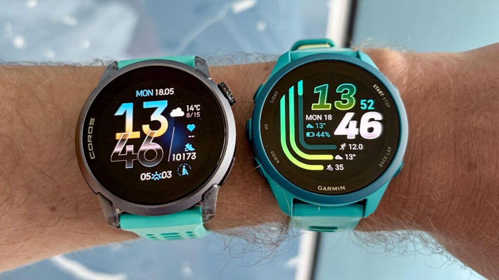 Garmin Forerunner 170 vs Coros Pace 4 – porównanie smartwatchy do biegania