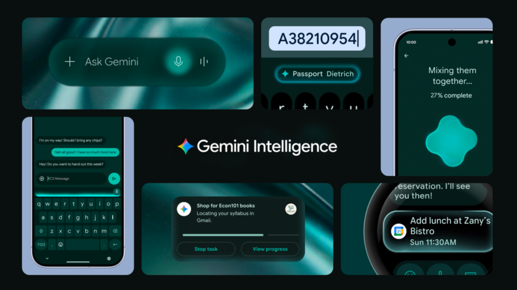 Google prezentuje Gemini Intelligence dla inteligentniejszych urządzeń Android