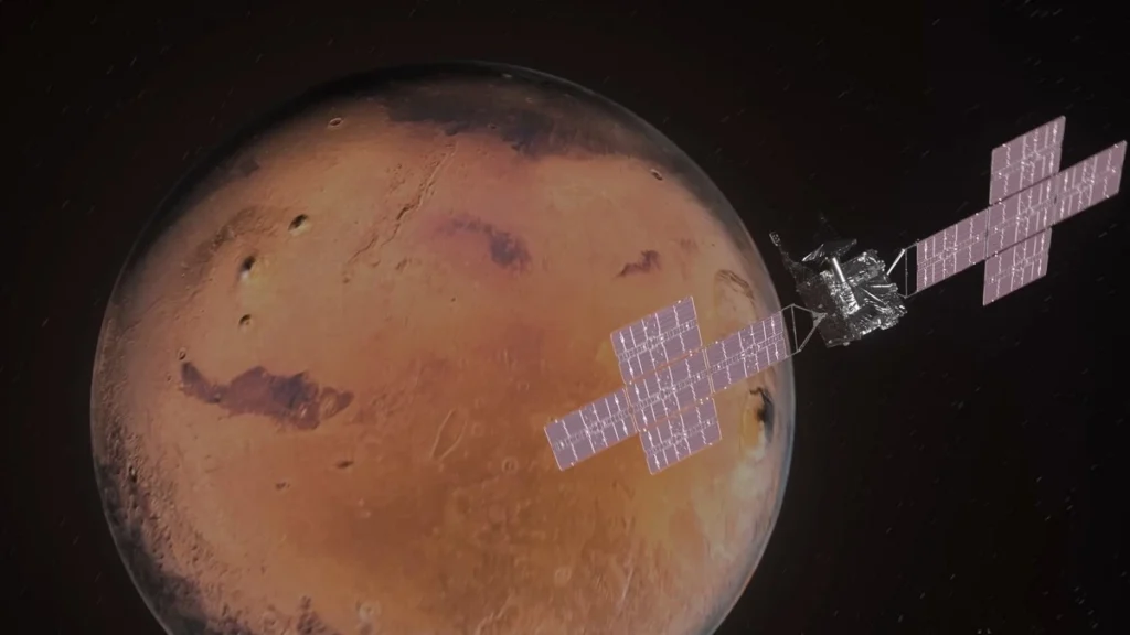 NASA wysyła sondę po kosmiczne zasoby. Przesyła spektakularne zdjęcia Marsa