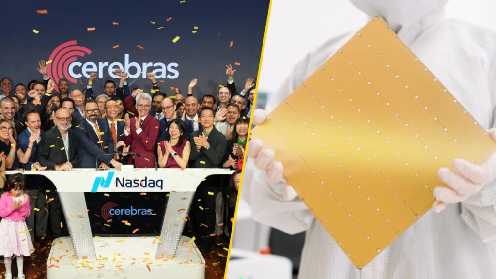 Cerebras zadebiutował na Wall Street z rekordowym wynikiem