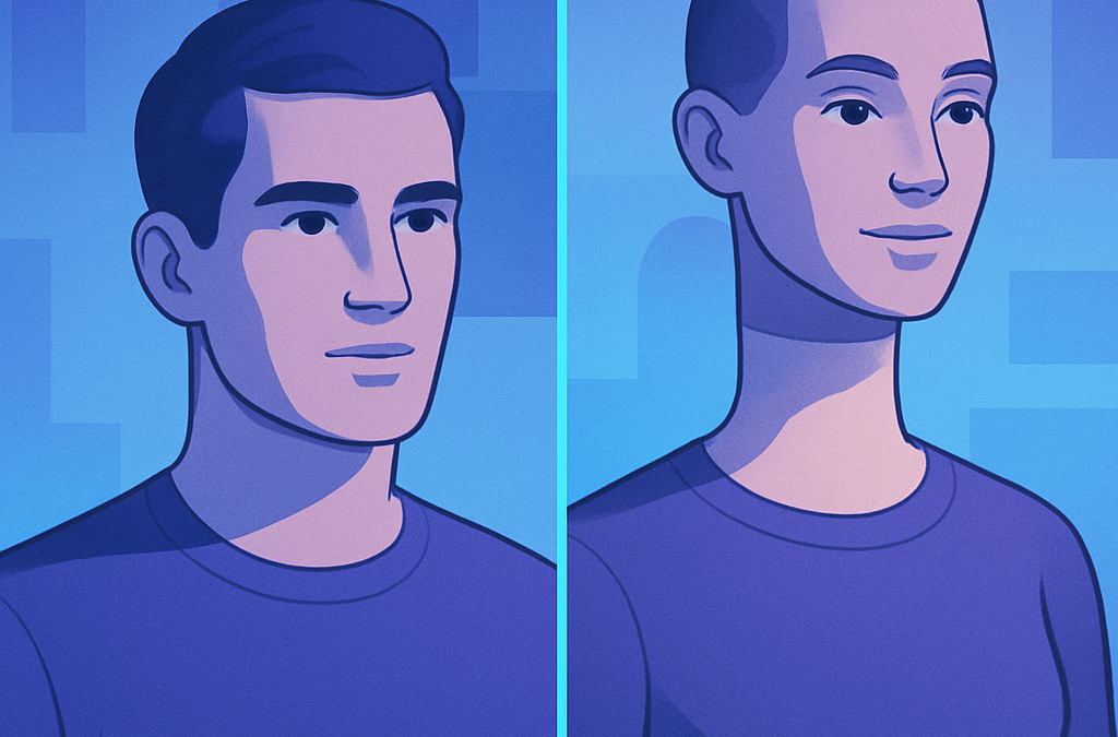 Model zamiany głowy z zachowaniem cech twarzy i proporcji
