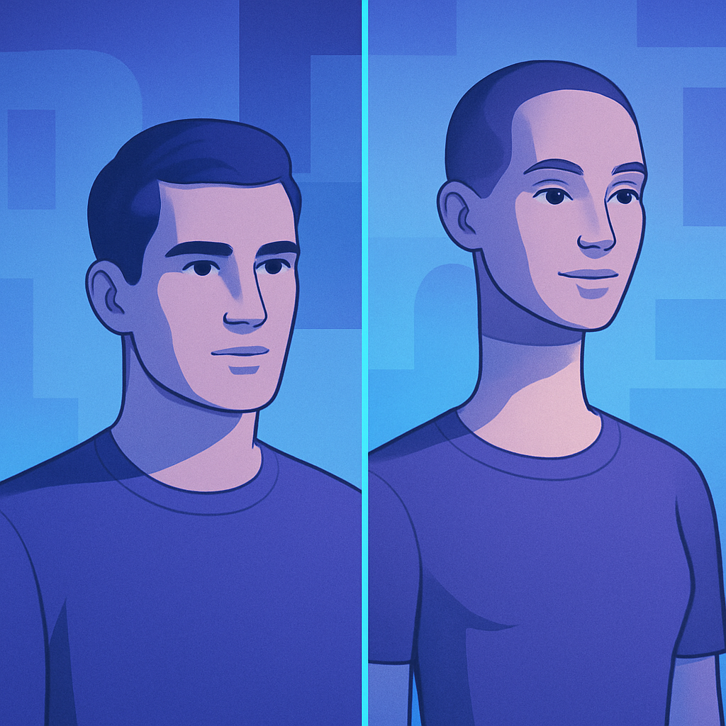 Model zamiany głowy z zachowaniem cech twarzy i proporcji