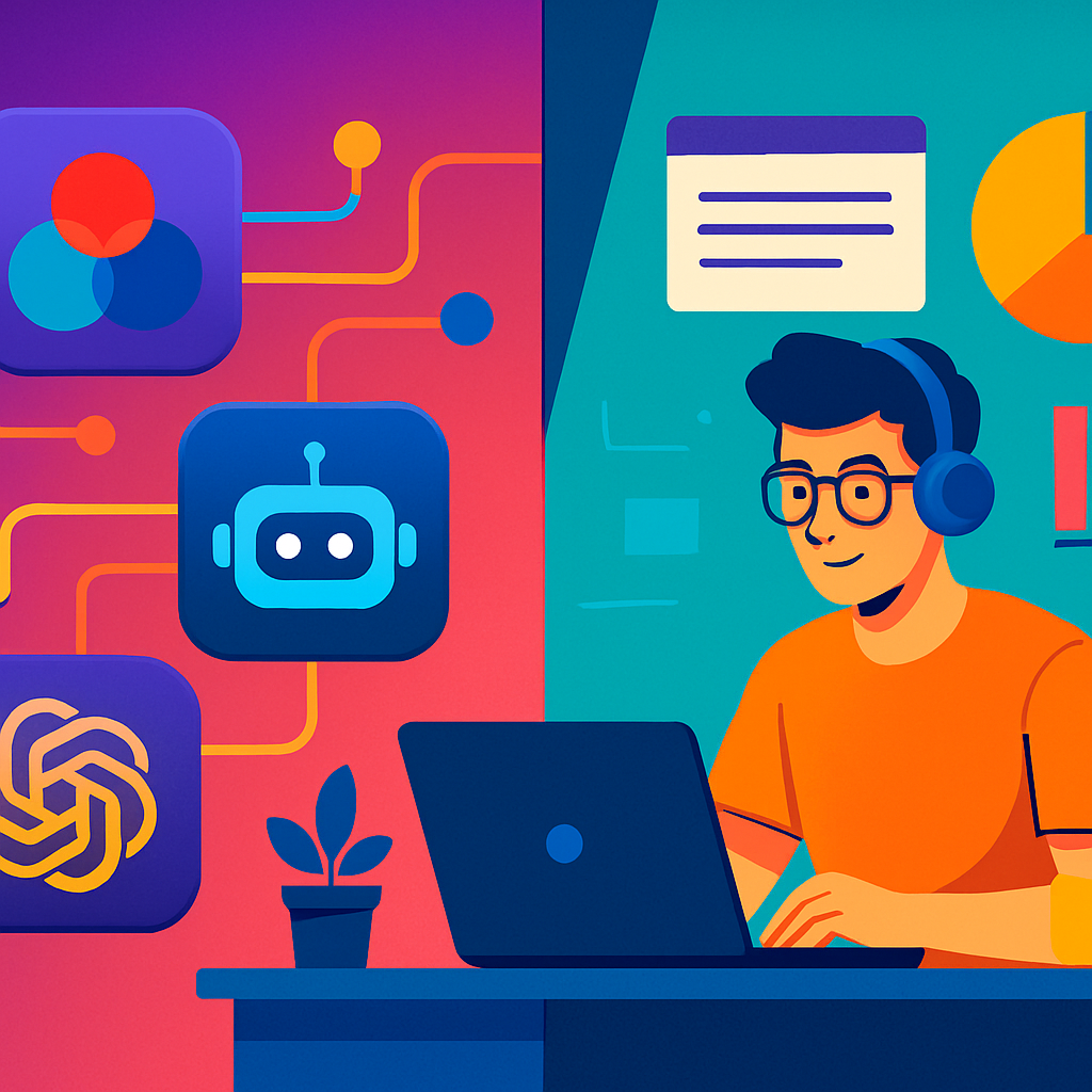 Freelancer zastąpił 6 płatnych narzędzi AI. Dwie zamiany były błędem