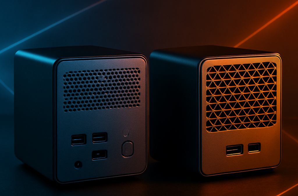 RTX 5080 vs AMD AI MAX 395 – który mini PC wybrać do laserowania?
