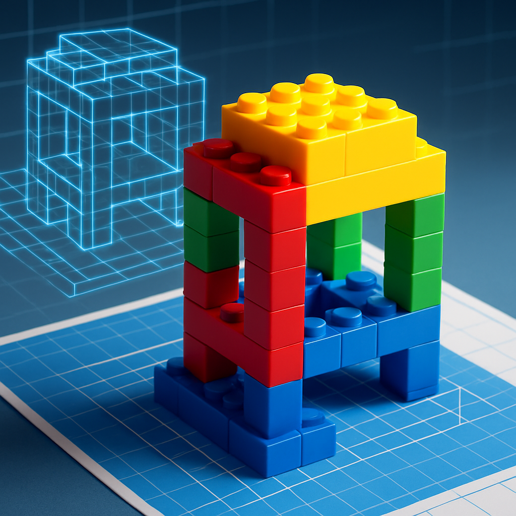 BrickAnything: AI generuje fizycznie stabilne struktury z klocków LEGO z modeli 3D