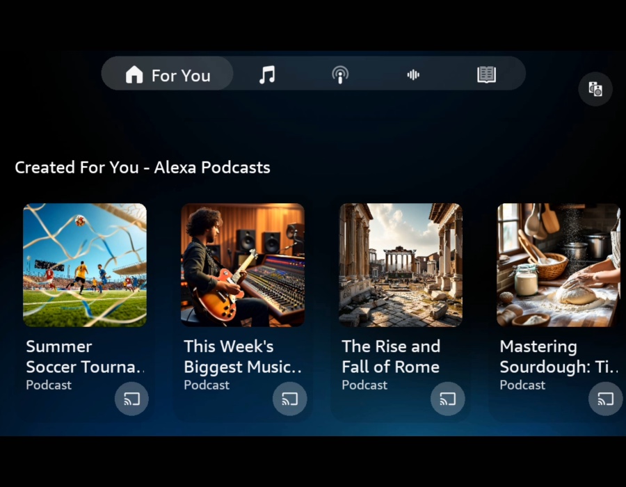 Amazon Alexa Plus może teraz generować podcasty przy pomocy AI