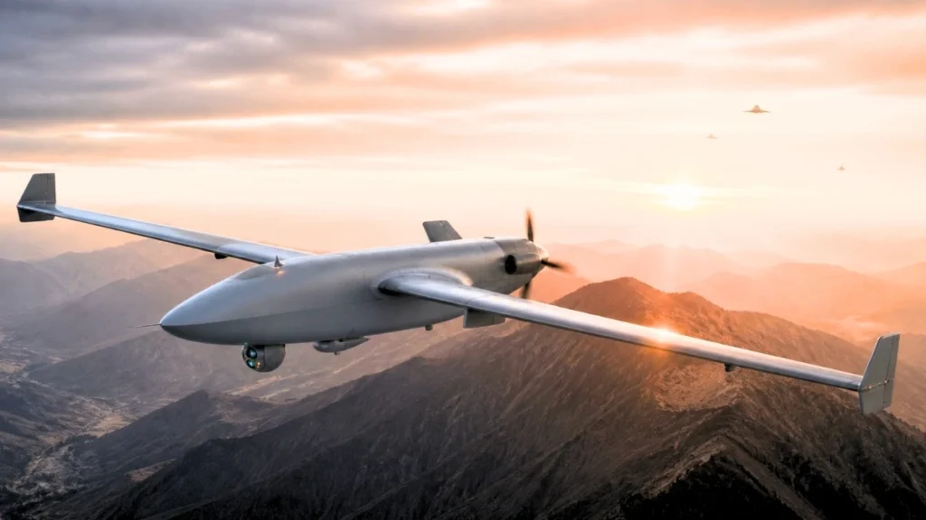 Autonomiczny dron z możliwością samodzielnego wyboru celów i omijania zagłuszarek