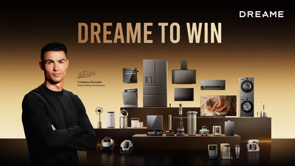 Cristiano Ronaldo ambasadorem Dreame – marka stawia na globalny zasięg