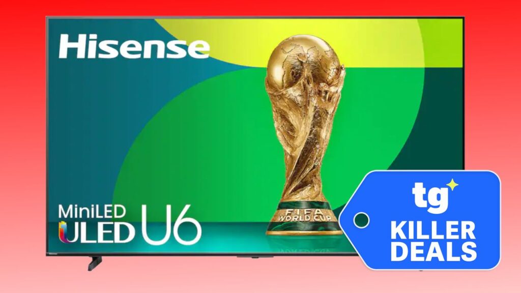 Ogromny telewizor Mini-LED 75 cali za 599 dolarów na World Cup