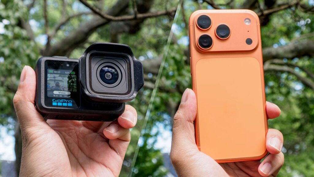 GoPro Mission 1 Pro vs iPhone 17 Pro – porównanie zdjęć