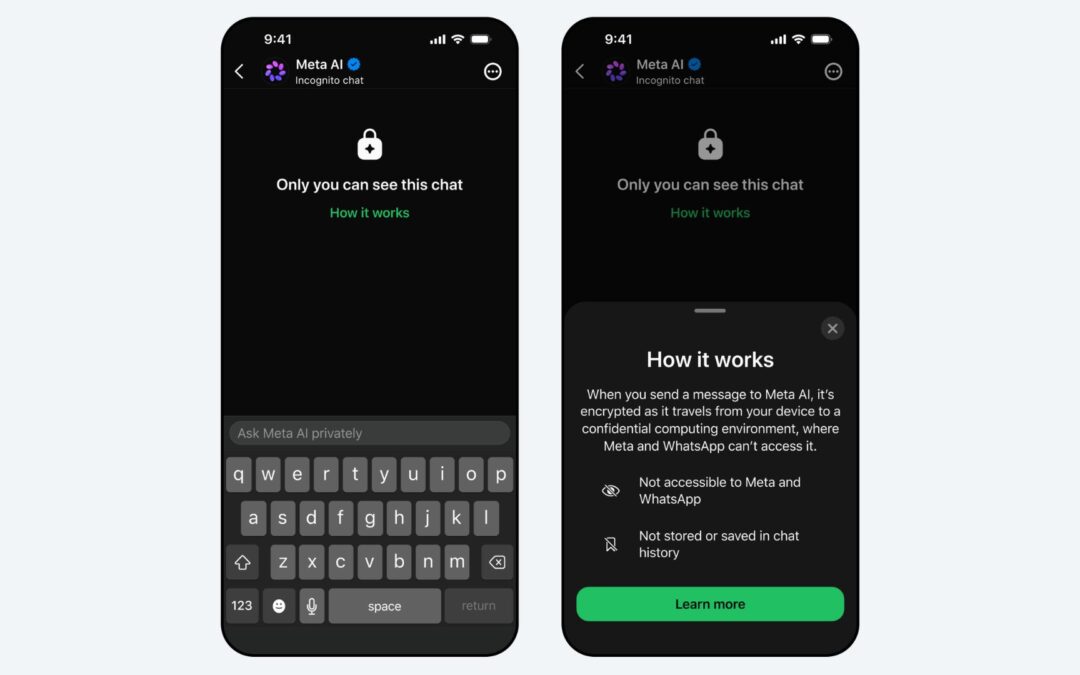 Meta wprowadza szyfrowany chat AI bez logowania rozmów