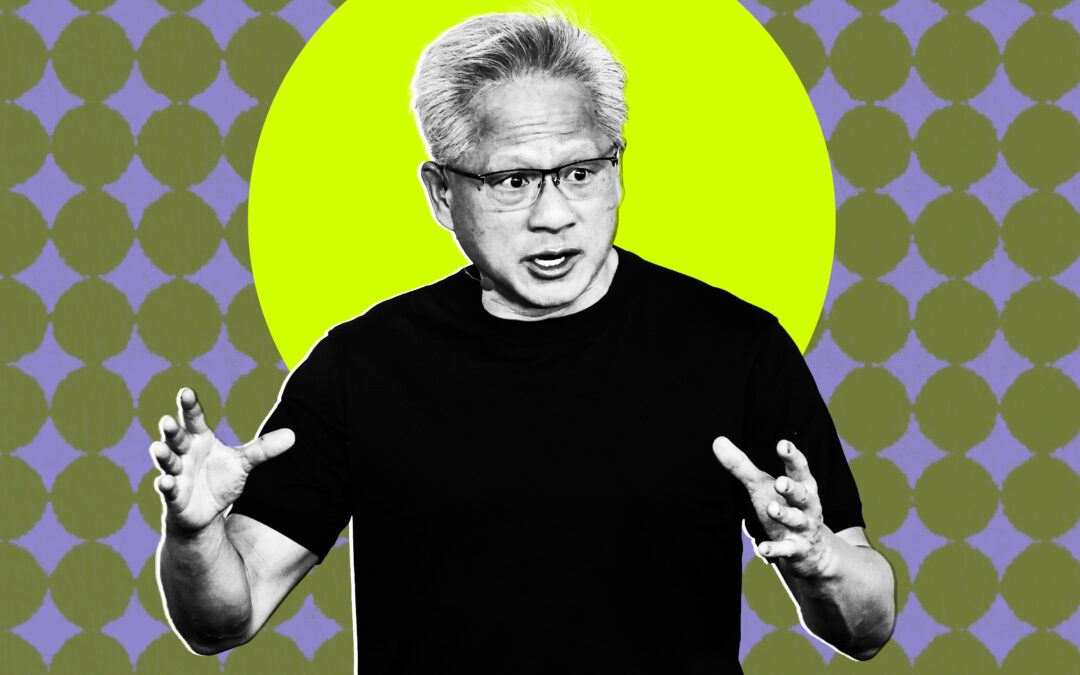 Jensen Huang do CEO: przestańcie zwalać zwolnienia na AI