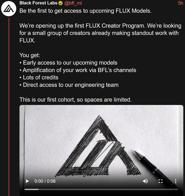 Program Flux Creator – nowe modele Flux szybciej niż oczekiwano?