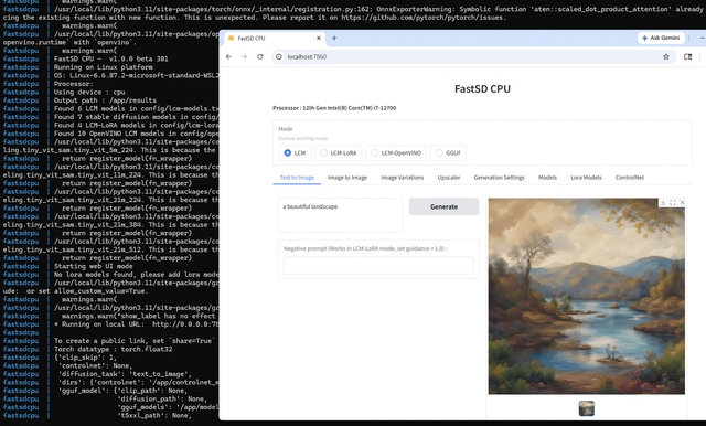 FastSDCPU v1.0.0-beta.301 – dodana obsługa Docker