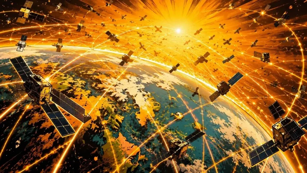 Internetowe megakonstelacje satelitarne zagrażają obserwacjom astronomicznym