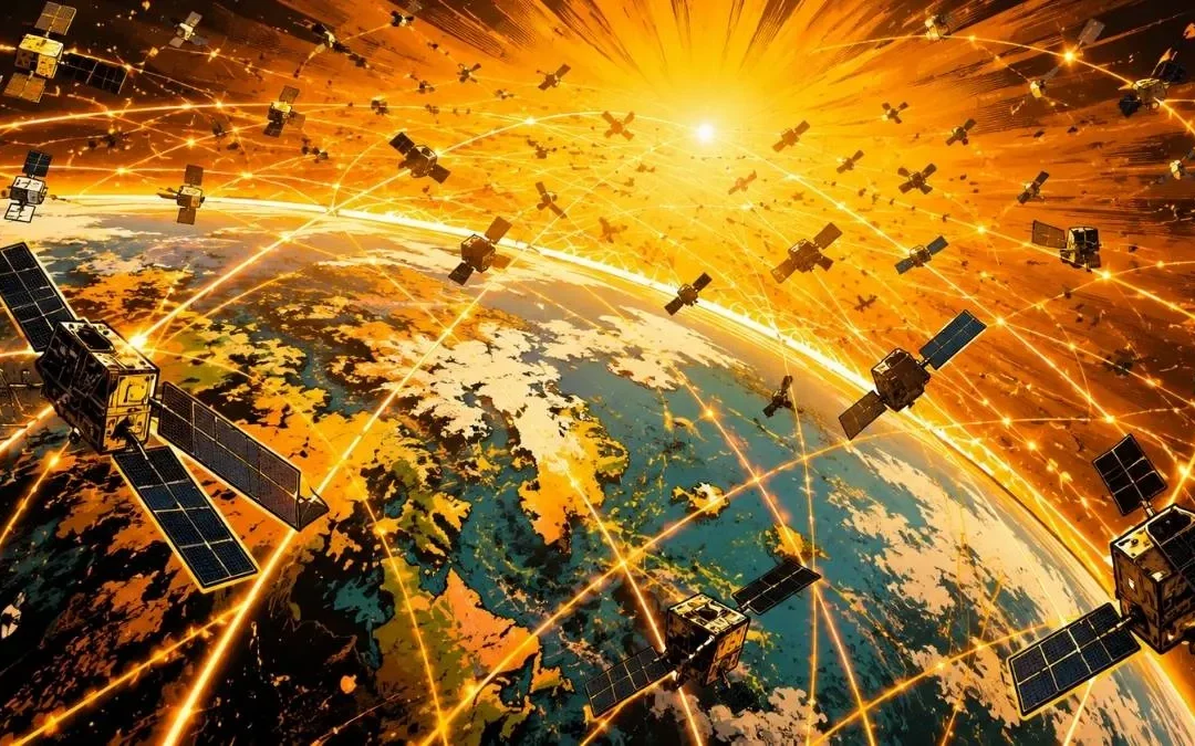 Internetowe megakonstelacje satelitarne zagrażają obserwacjom astronomicznym
