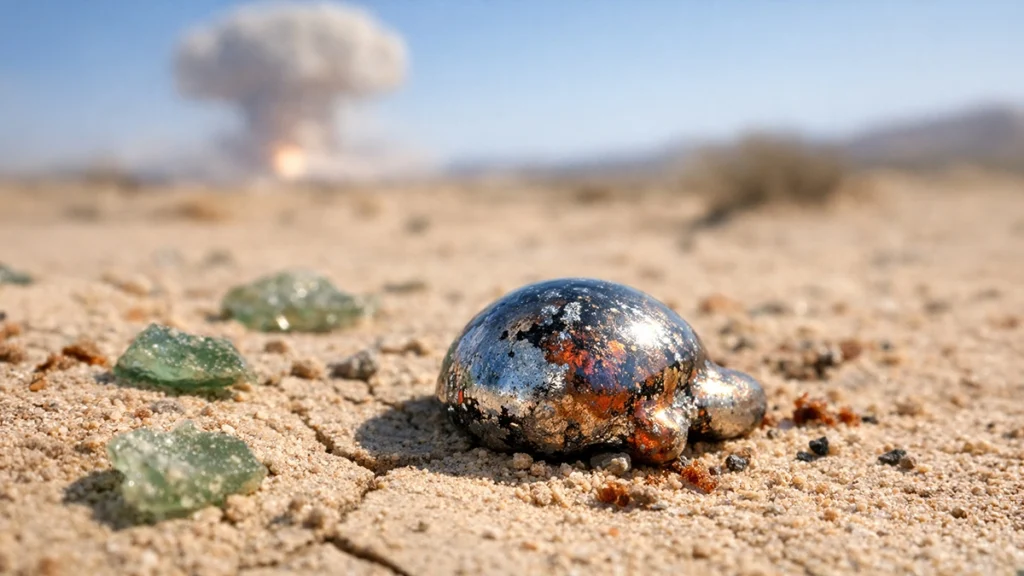 Naukowcy badają niezwykłe kryształy z pierwszej bomby atomowej