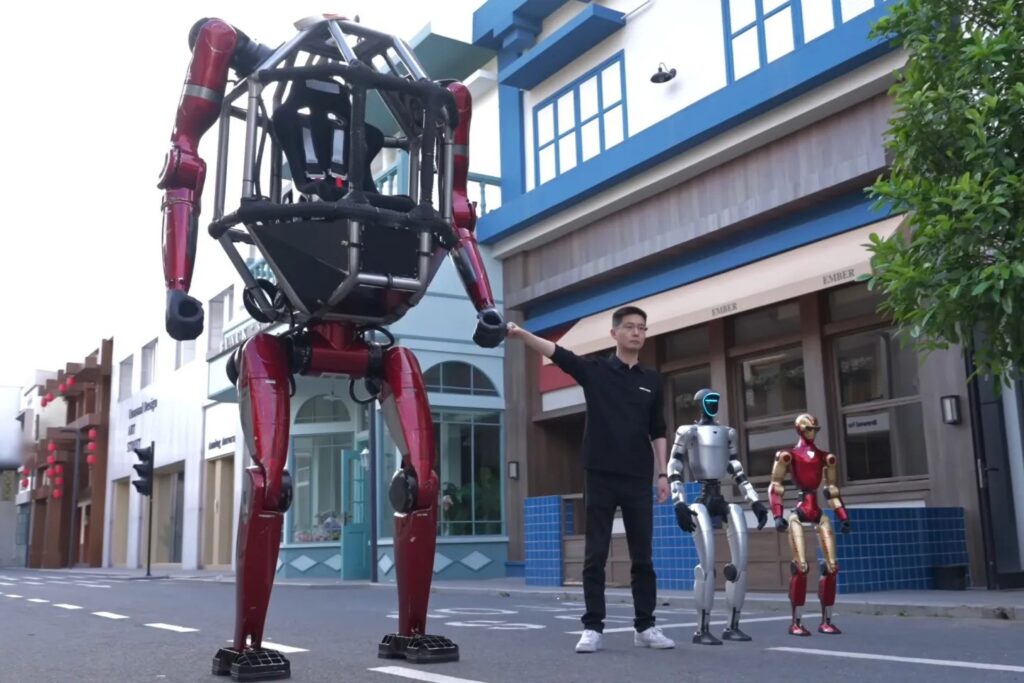 Unitree Robotics pokazuje gigantycznego pilotowanego mecha