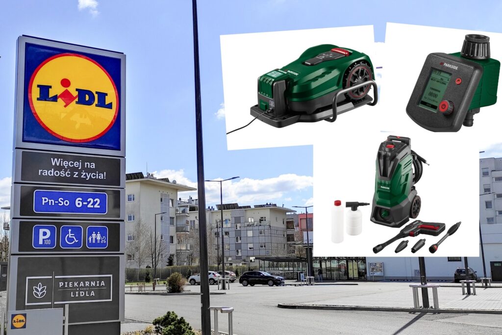 Lidl promuje sprzęt ogrodniczy – robot koszący i myjka ciśnieniowa taniej