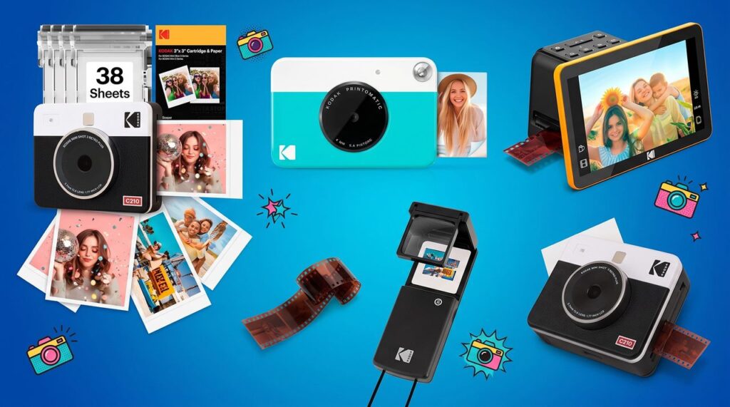 9 aparatów natychmiastowych Kodak, które warto mieć tego lata