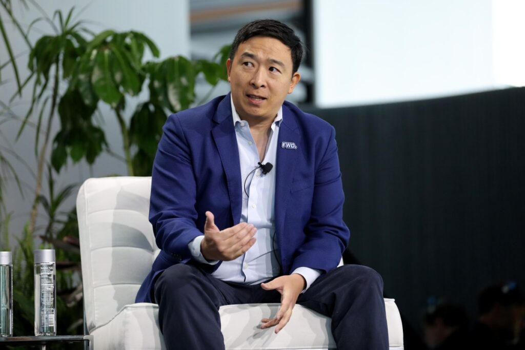 Andrew Yang: startupy powinny obniżać koszty życia Amerykanów