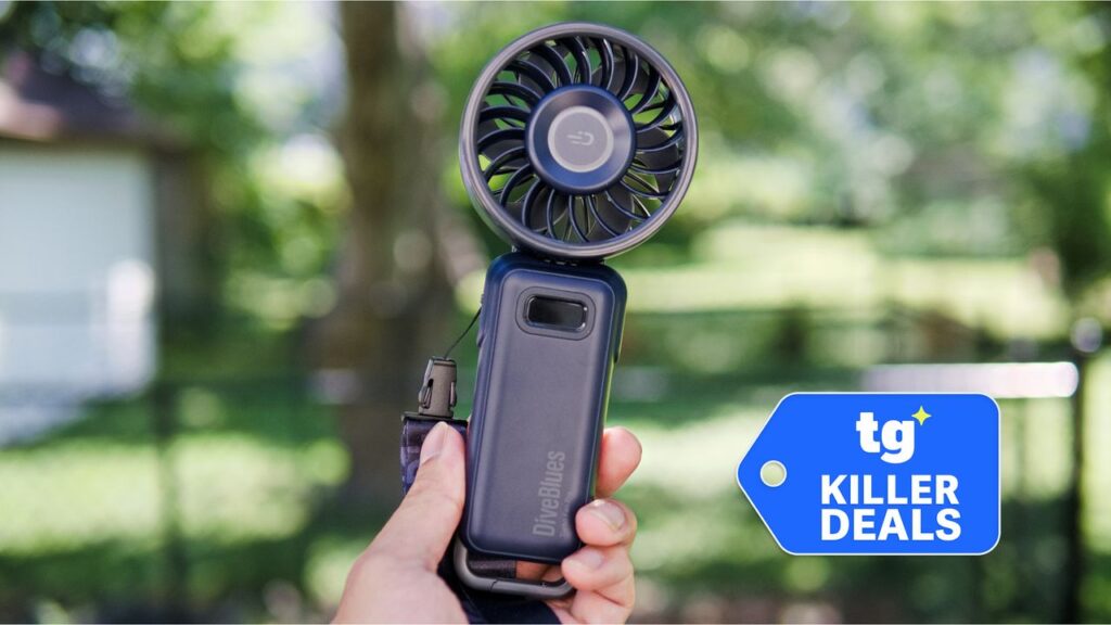 Przenośny wentylator za 13$ bije droższe modele Shark i Dyson