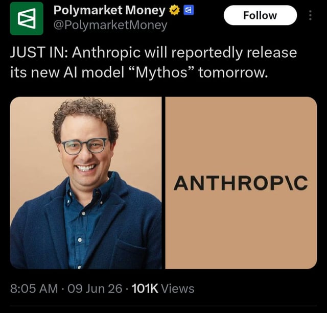 Anthropic może jutro wydać model Mythos