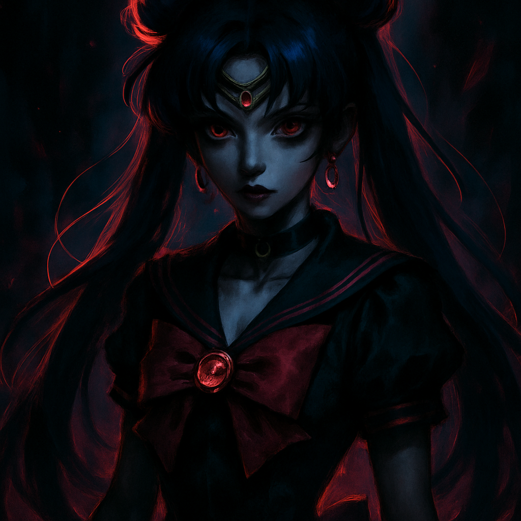 Anima z dark style anime LoRA – generowanie postaci w stylu Sailor Moon