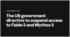 Anthropic wyłącza modele Fable 5 i Mythos 5 na polecenie rządu USA