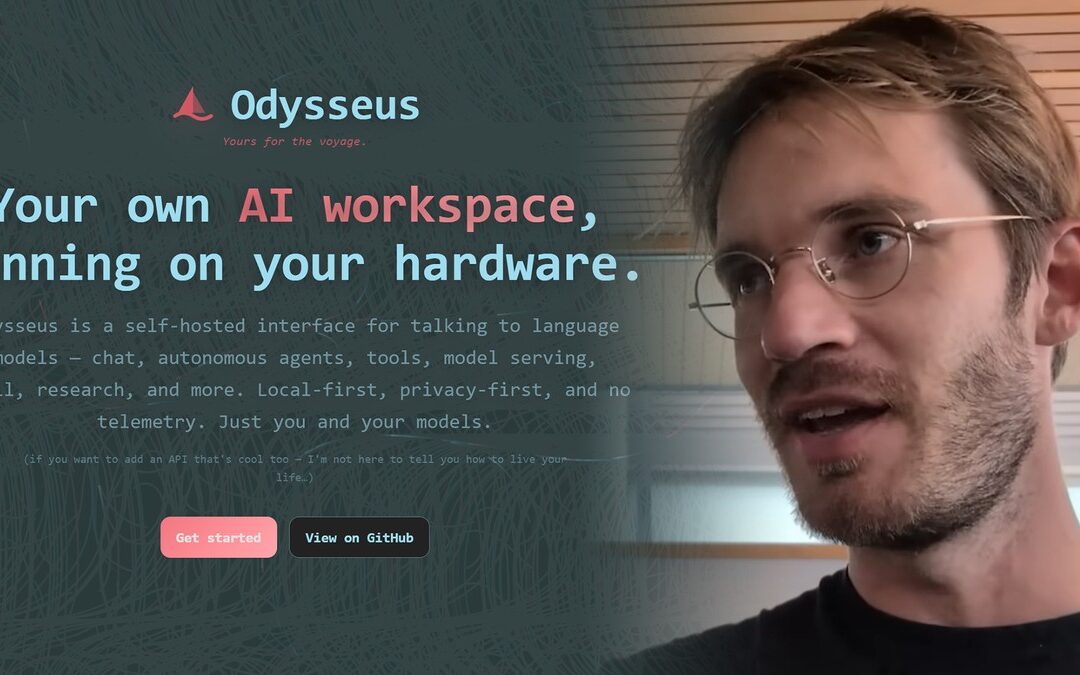 PewDiePie tworzy lokalne środowisko AI – projekt Odysseus całkowicie za darmo