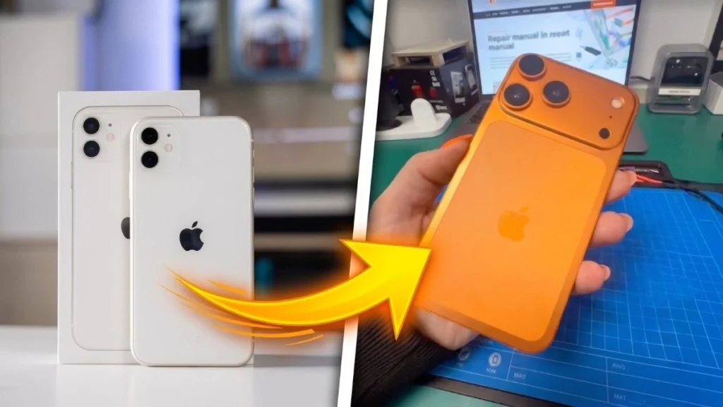 iPhone 11 w obudowie iPhone’a 17 Pro – rozczarowujący eksperyment